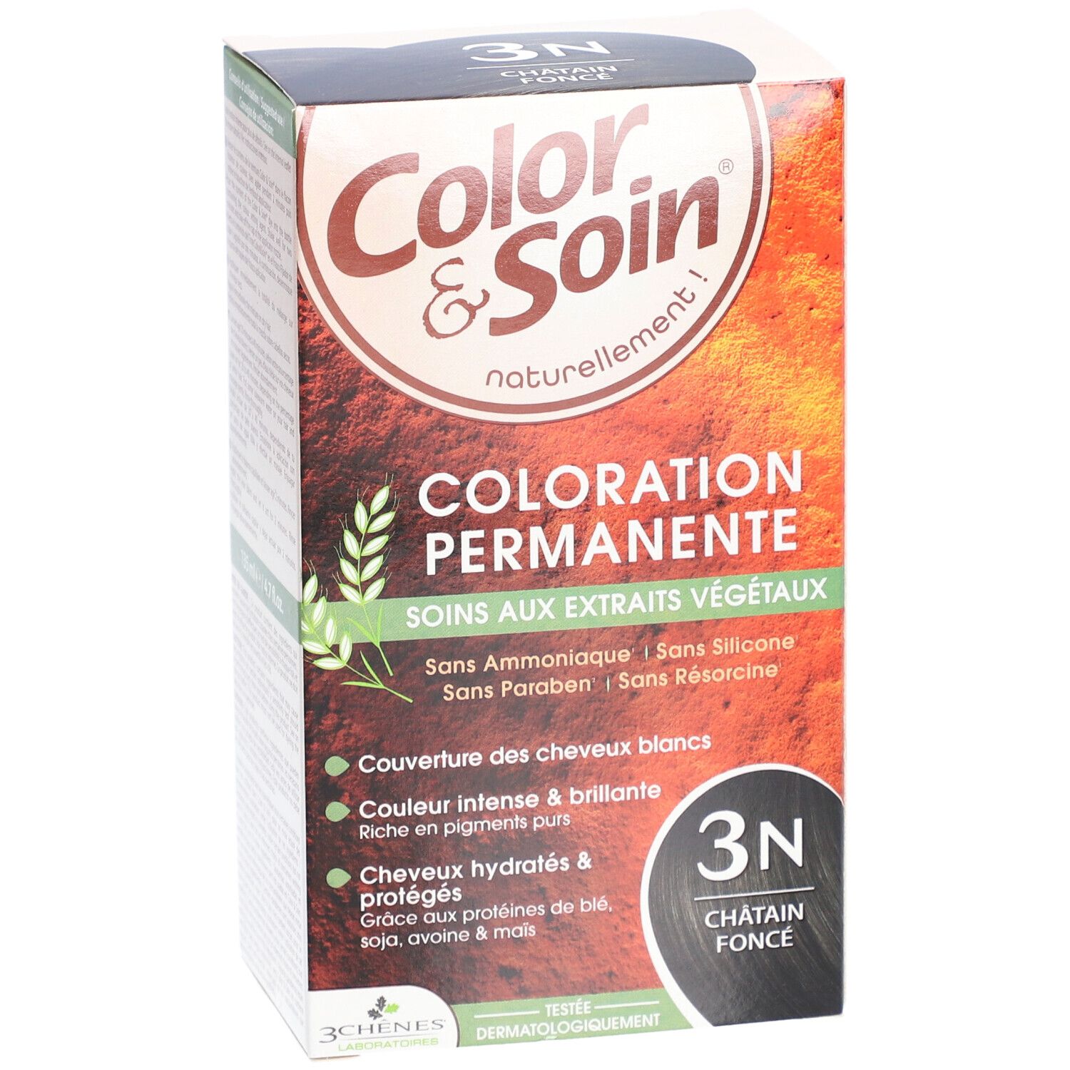Les 3 Ch nes Color Soin 3N Ch tain Fonc Shop pharmacie fr