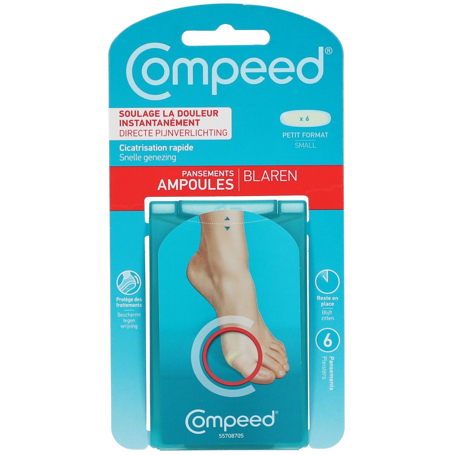 Compeed ampoules petit format