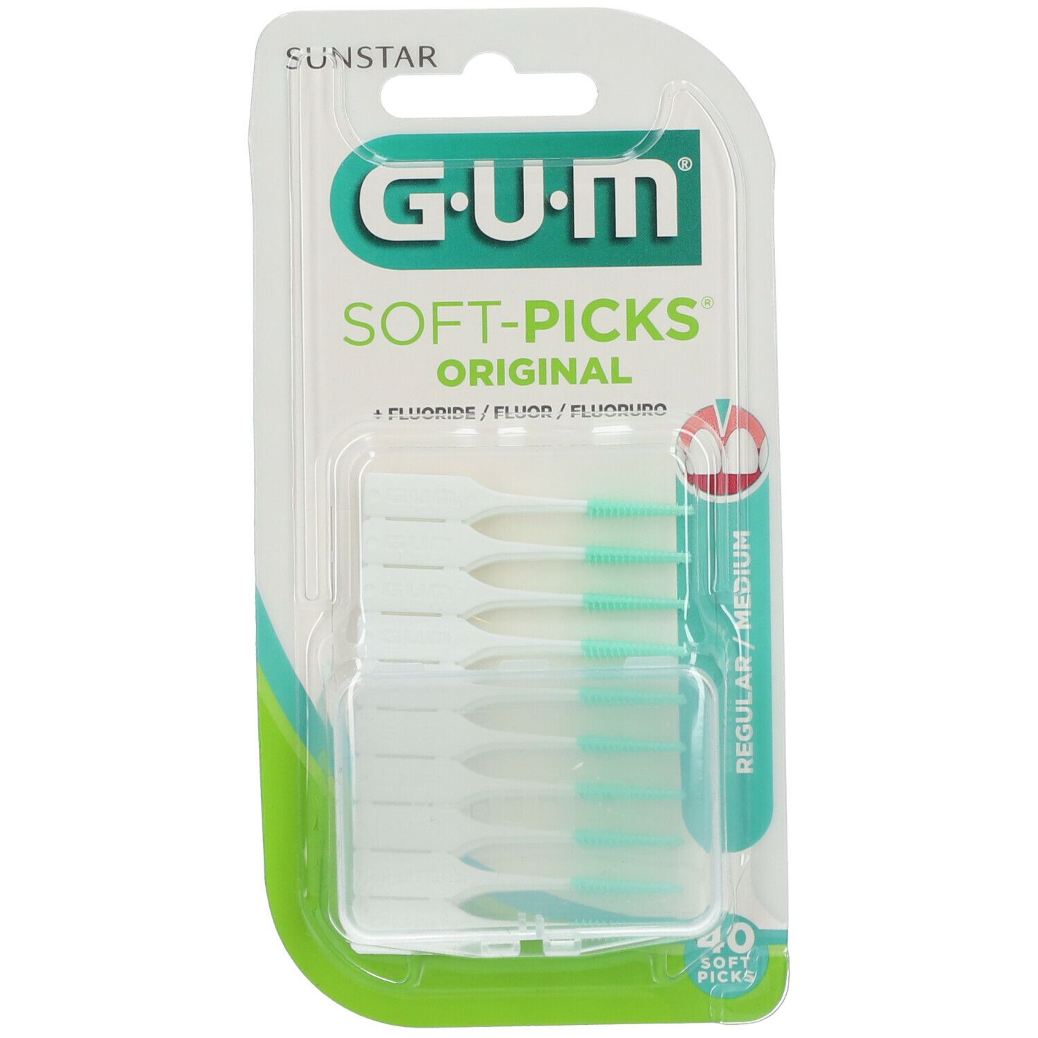 Gum® Soft-picks + fluor Regular