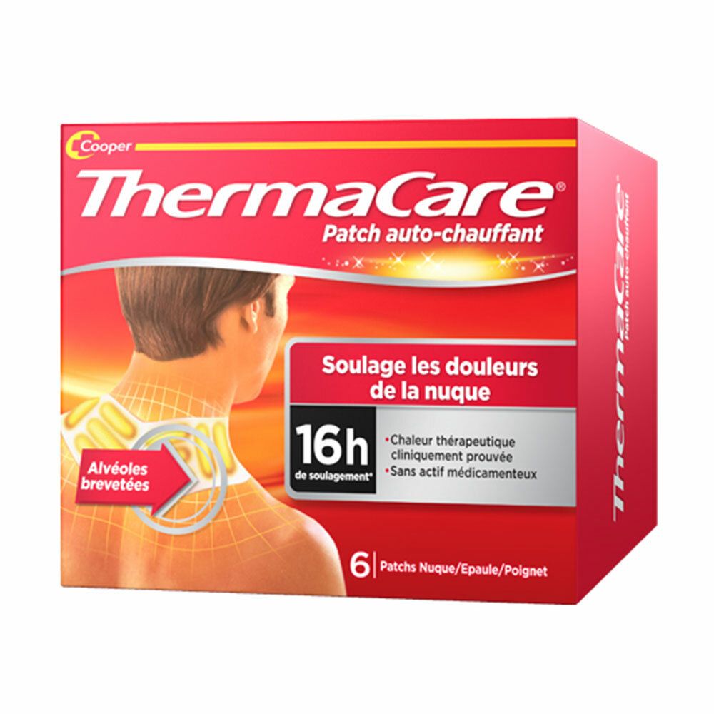Thermacare patch chauffant nuque, epaule, poignet