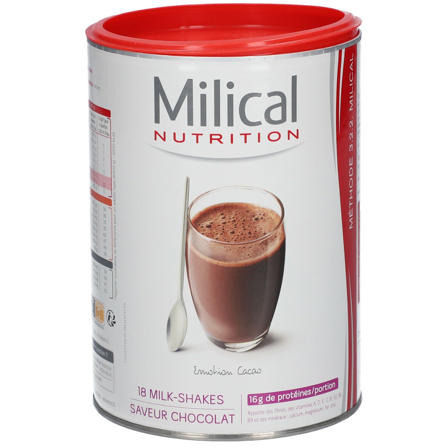 Milical Nutrition Milkshake Hyperproteiné chocolat