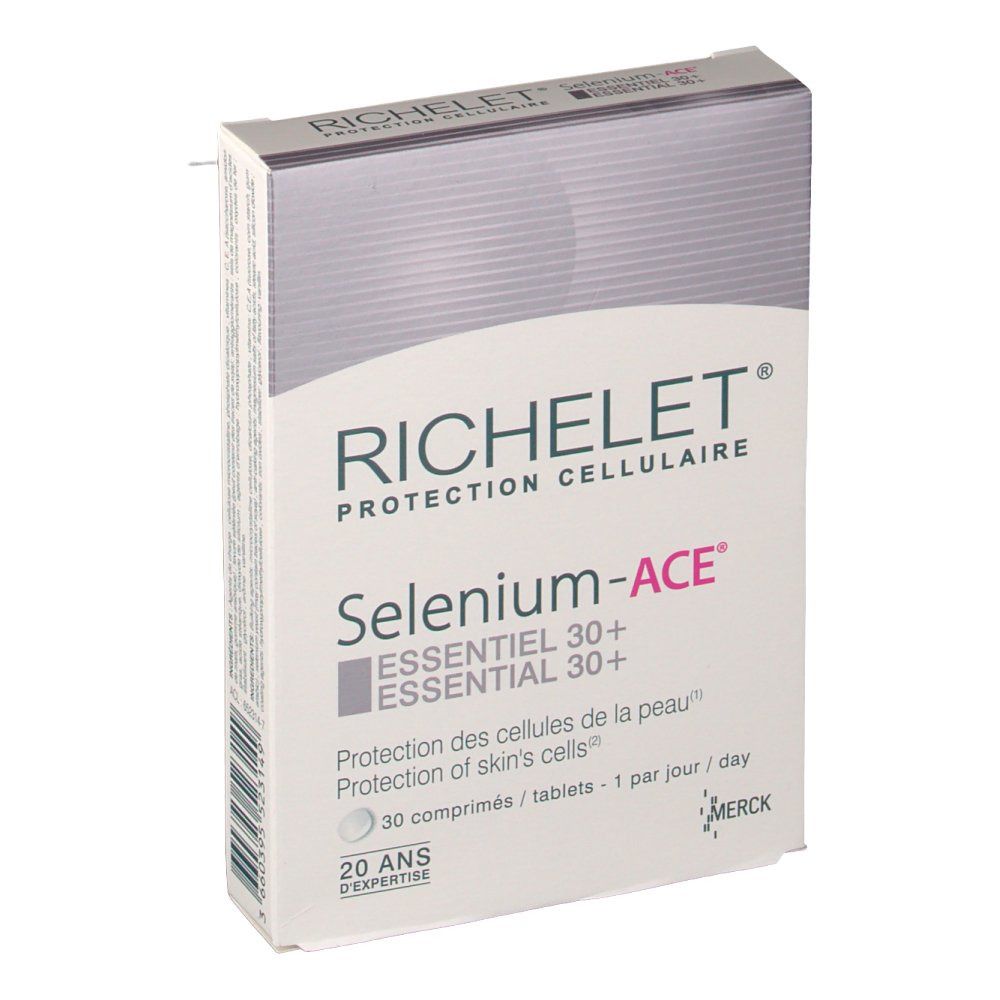 Merck Richelet® Sélénium ACE 30+ anti-âge - shop-pharmacie.fr