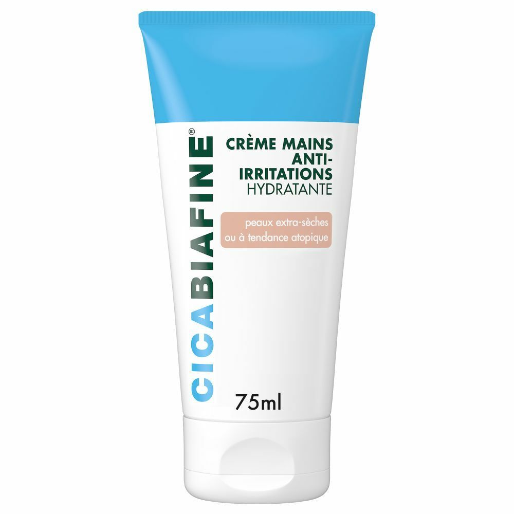 Cicabiafine Crème mains anti-irritations hydratante 75 ml