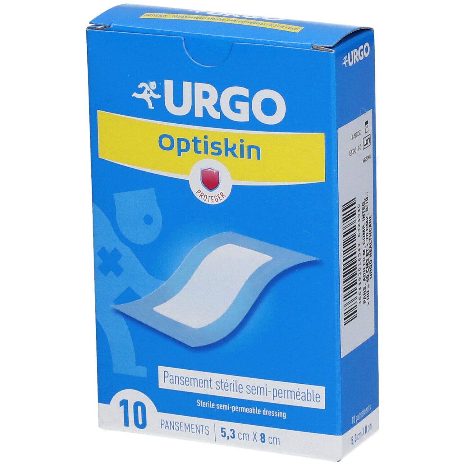 Urgo Optiskin pansement stérile 5,3 cm x 8 cm