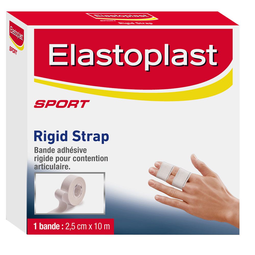 Elastoplast rigid strap 2  5  cm  x  10  cm  shop pharmacie fr