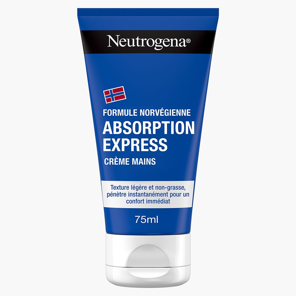 Neutrogena Formule Norvégienne Crème Mains Absorption Express, 75 ml
