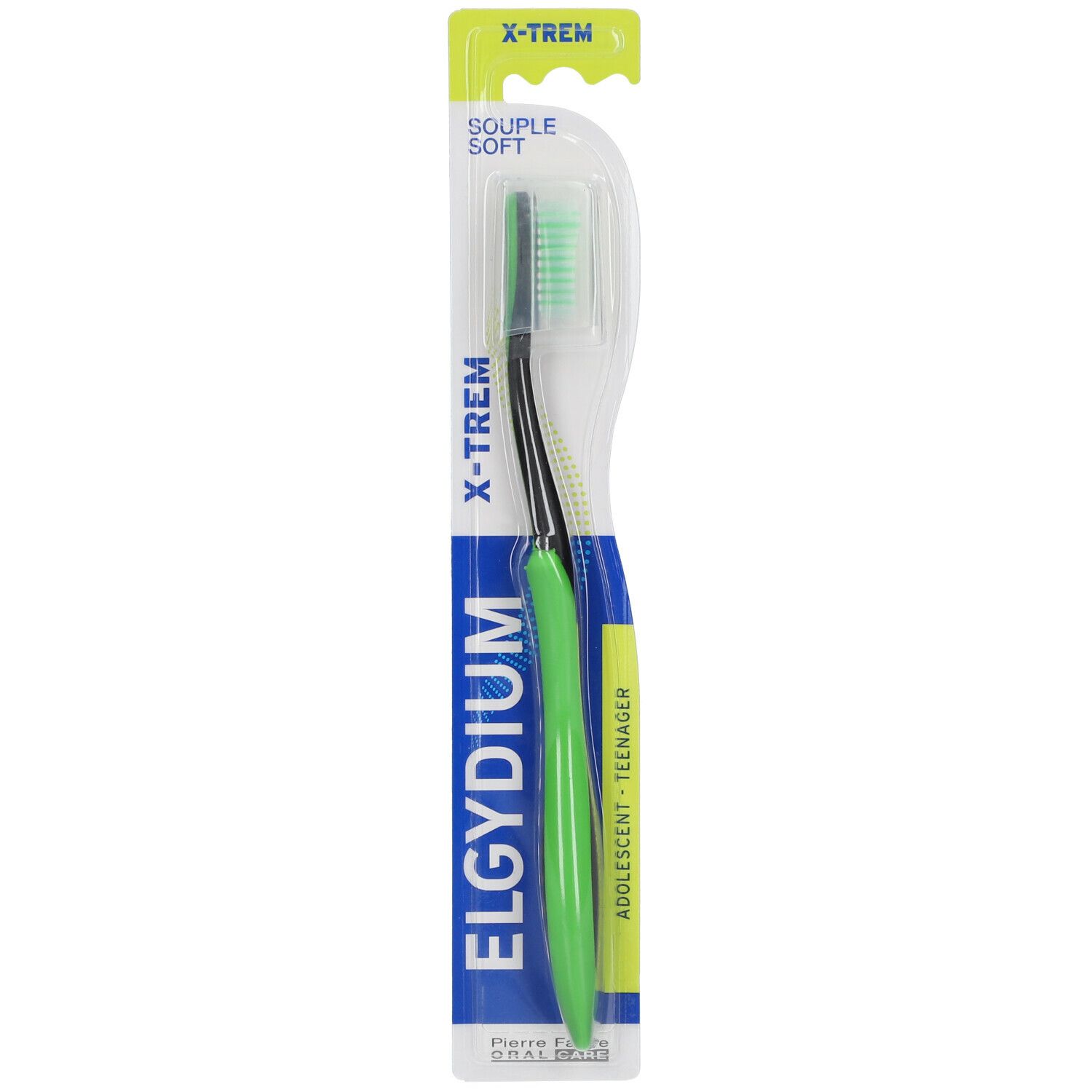 Elgydium Xtrem fluo brosse à dents souple (Couleur non sélectionnable)