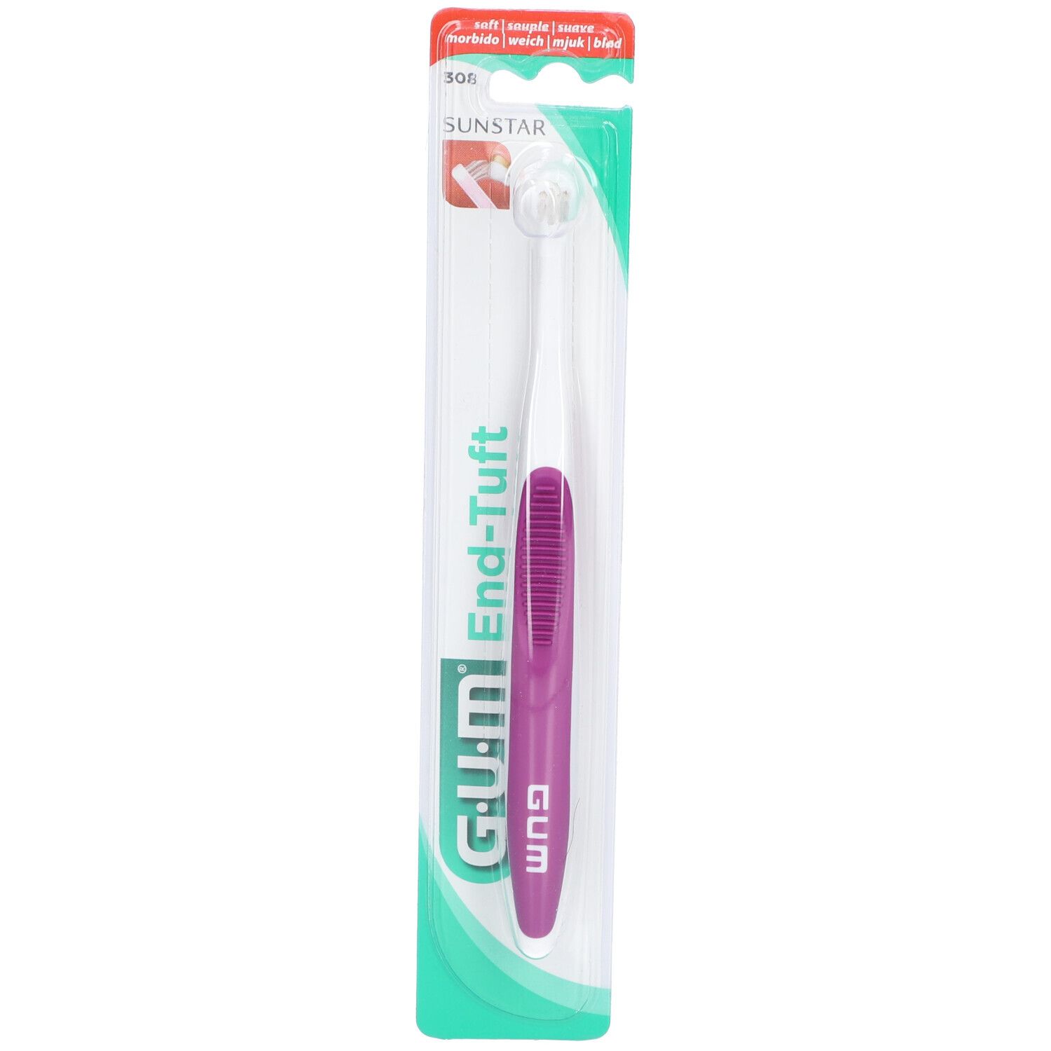 Gum® brosse à dents monotouffe