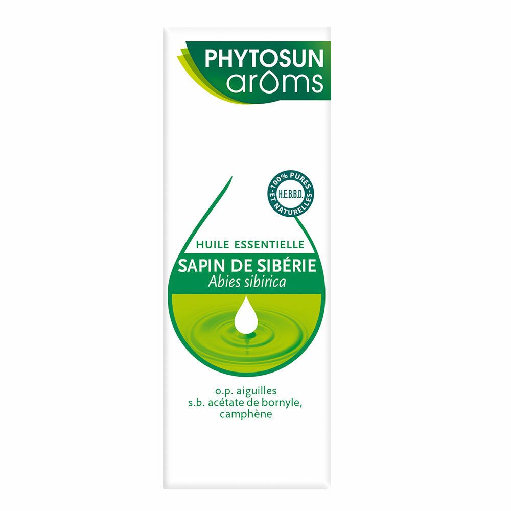Phytosun Aroms huile essentielle sapin de sibérie
