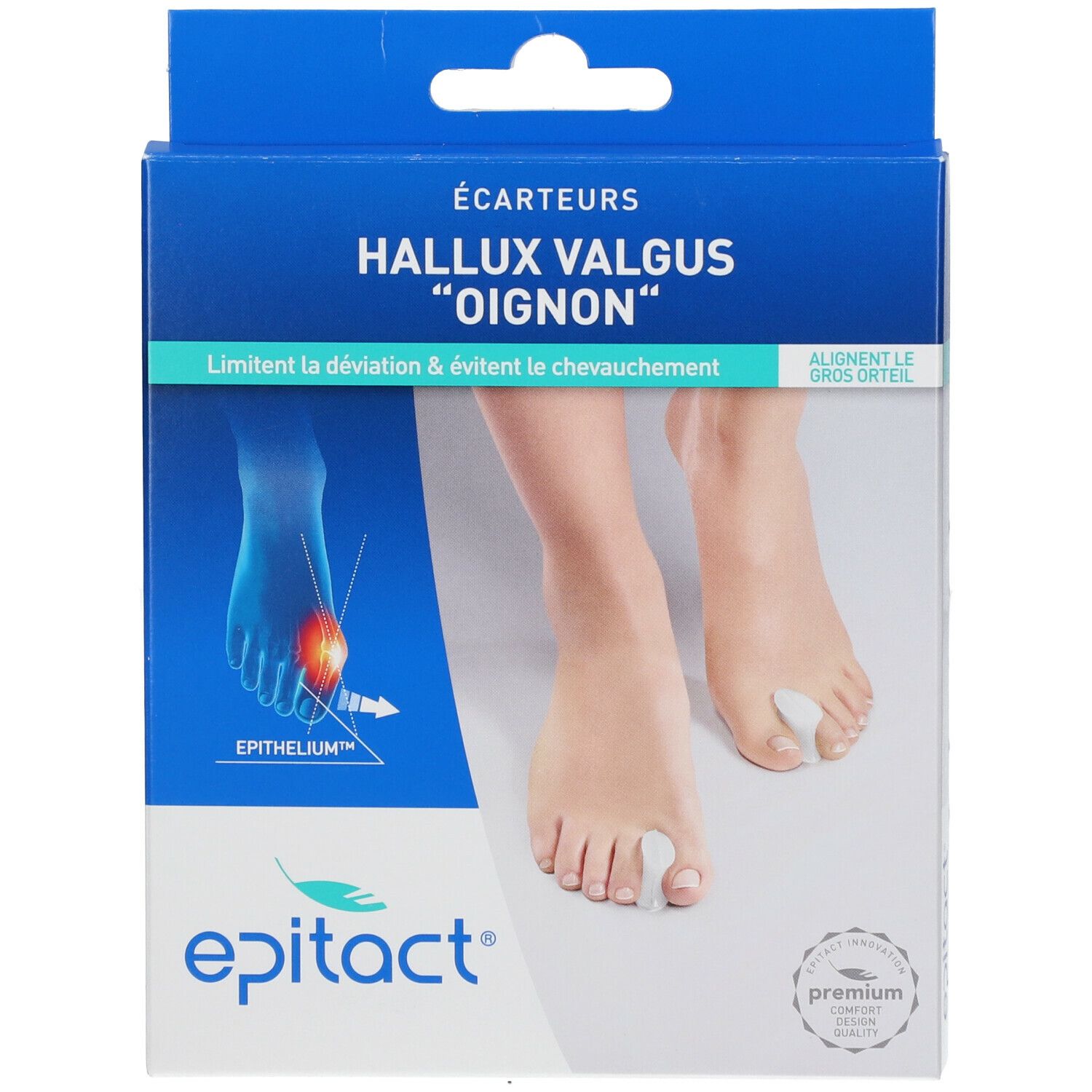 epitact® Écarteur d'orteils réutilisable epithelium