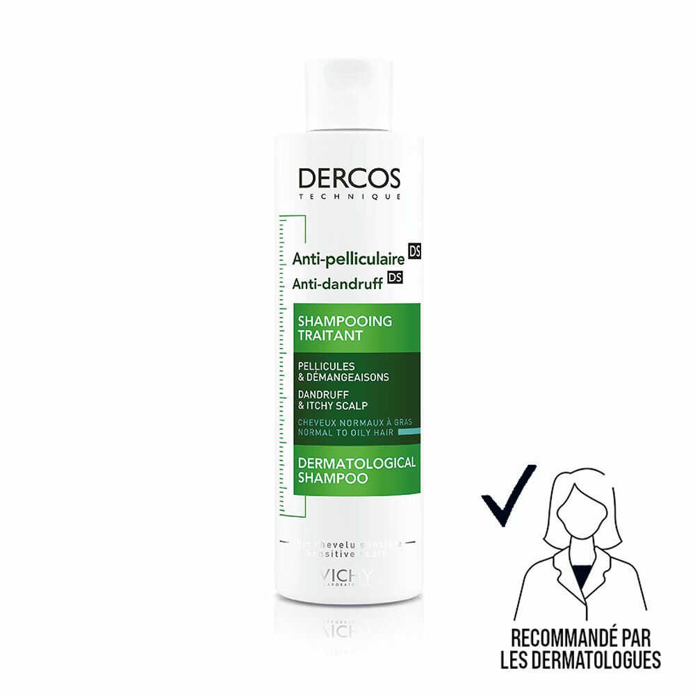 Vichy Dercos Technique Antipelliculaire DS Shampooing traitant pellicules & démangeaisons cheveux no