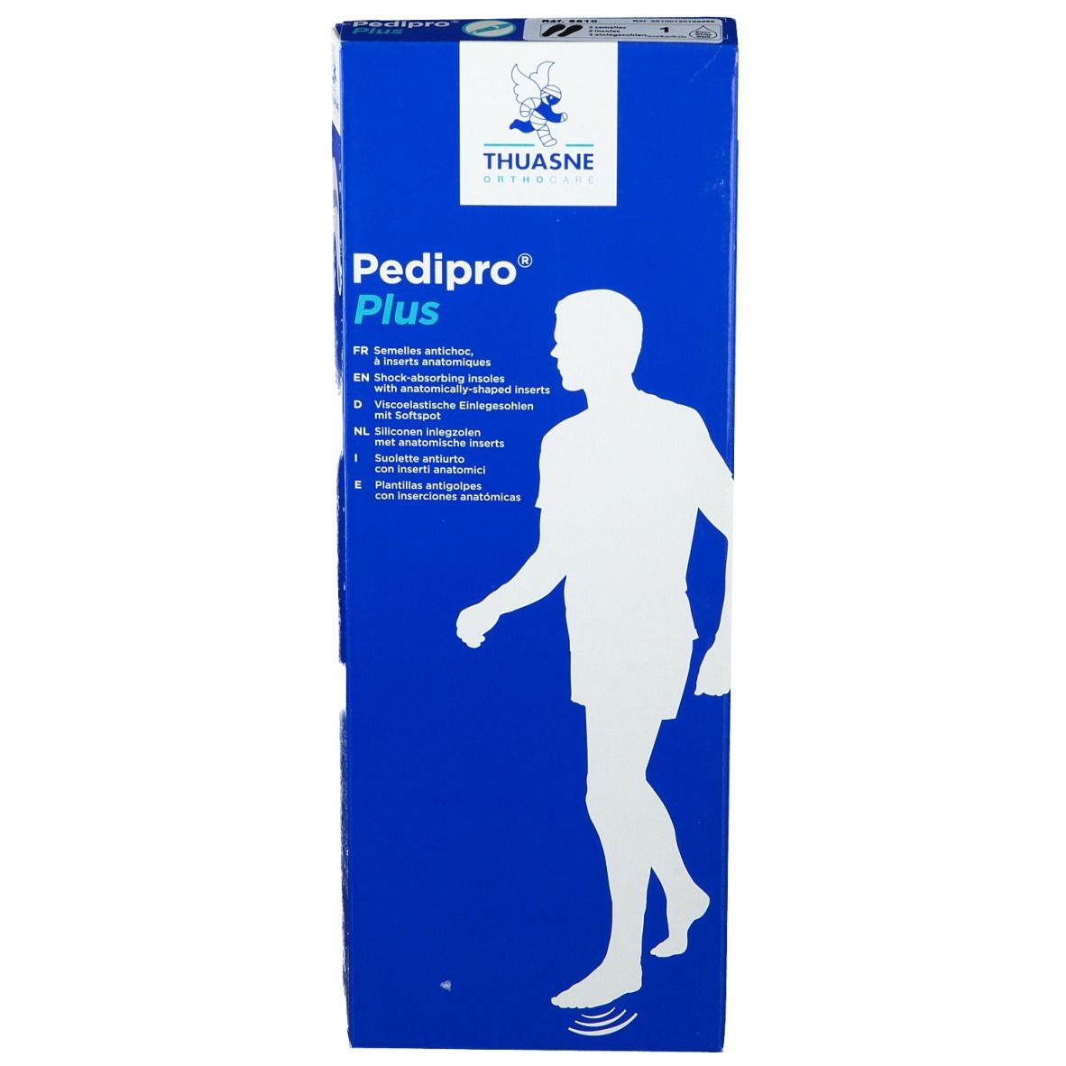 Thuasne pedipro Plus semelles ou talonnettes Taille 37 - 39 cm