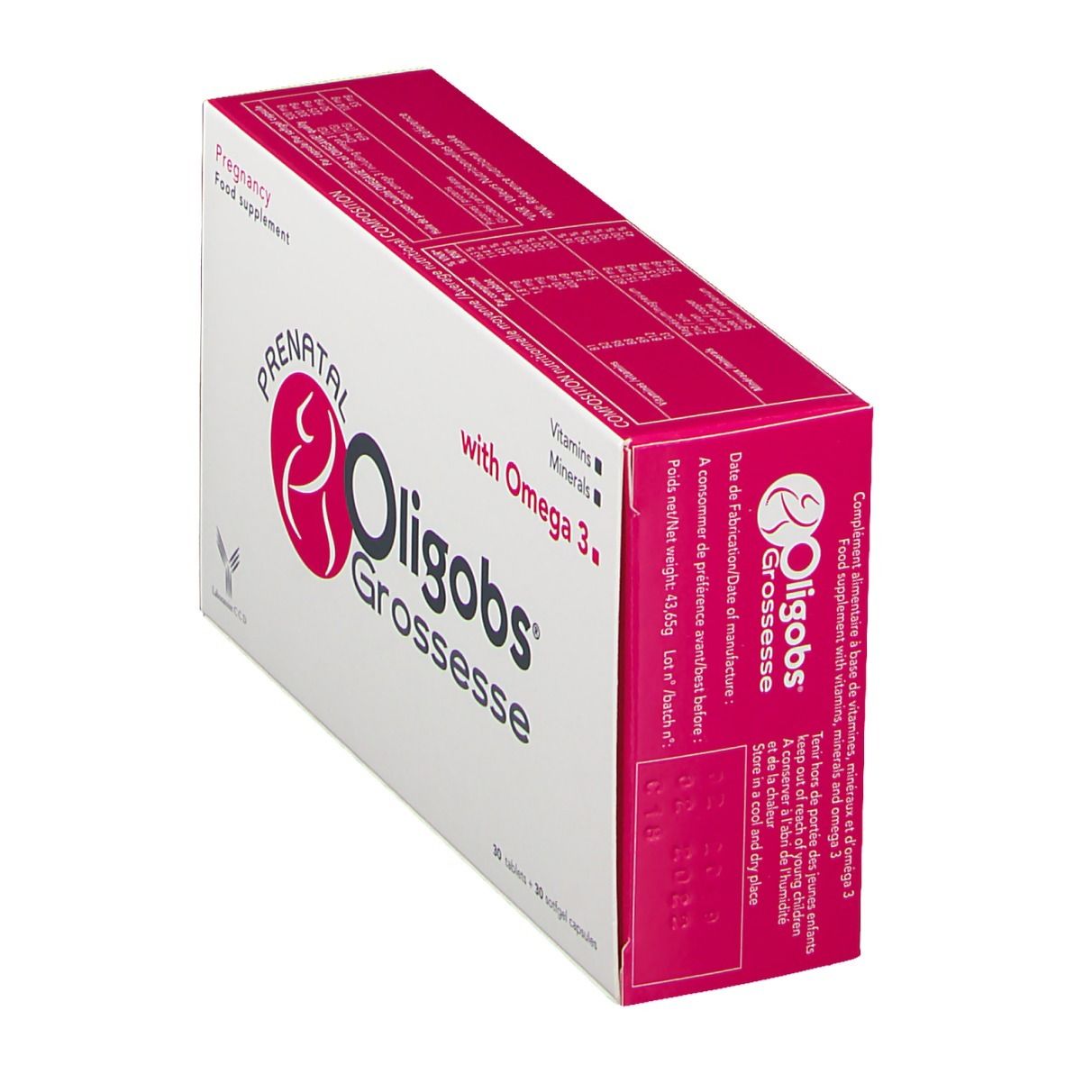 Oligobs Grossesse Oméga 3 shoppharmacie.fr