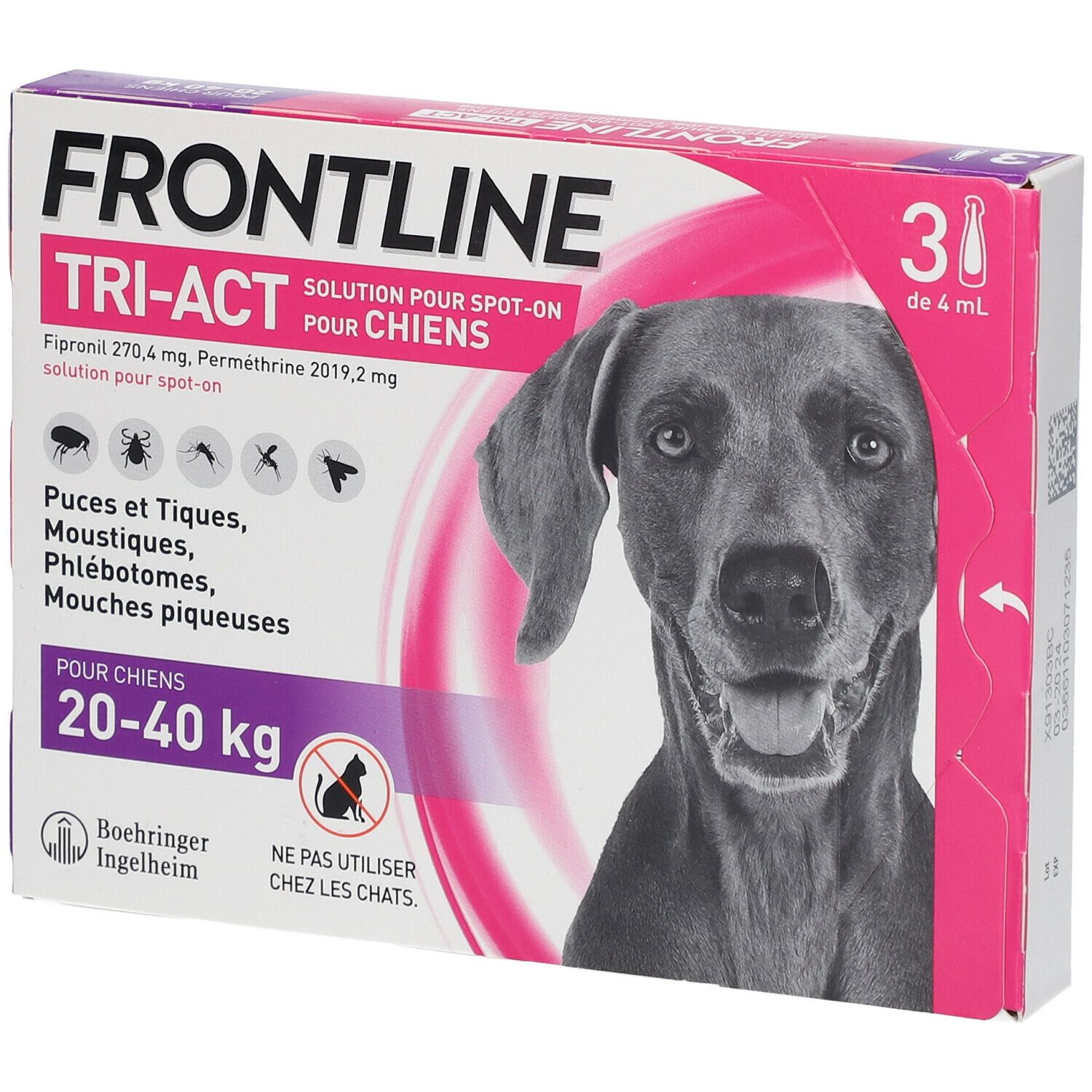 Frontline® Tri-Act Spot-On L pour grands chiens