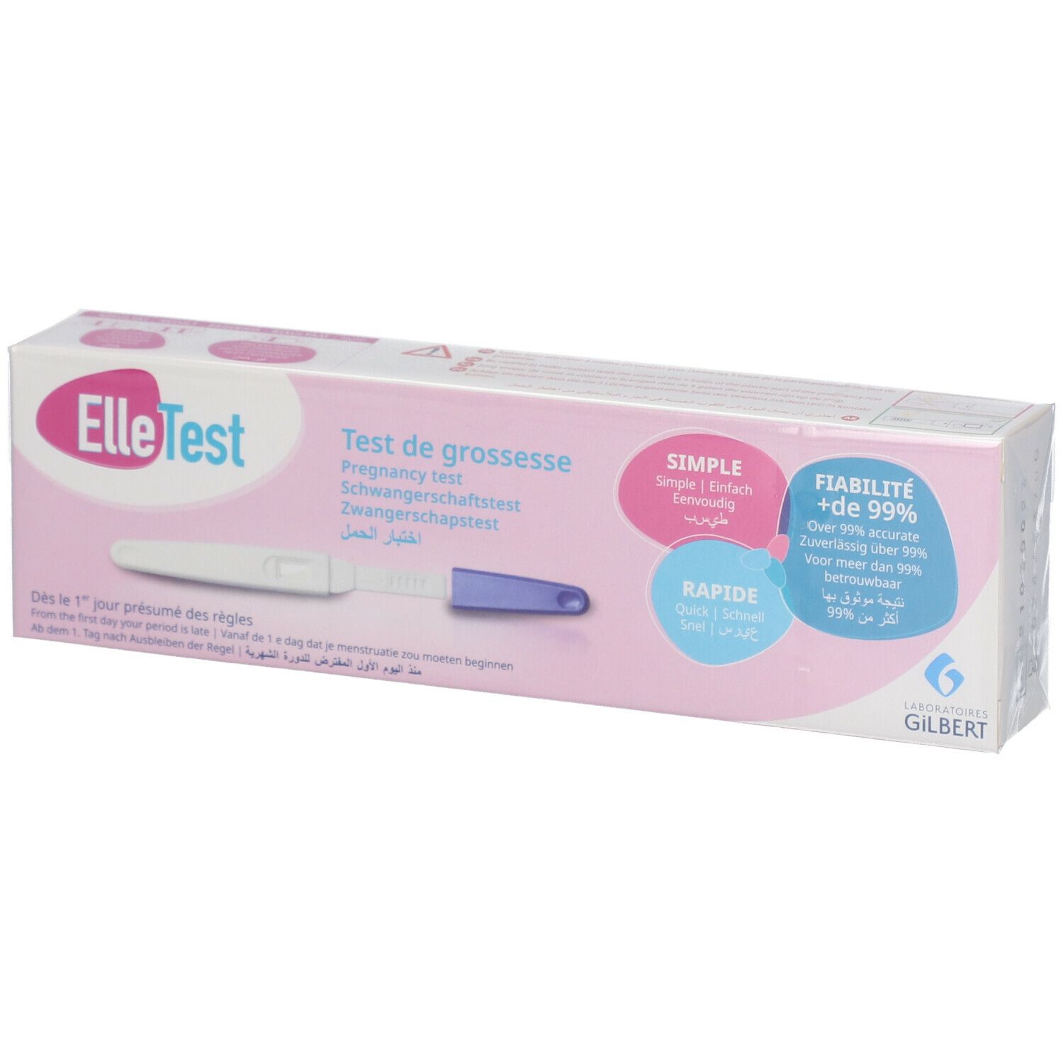 ElleTest Test de Grossesse 1 pc(s) - Redcare Pharmacie