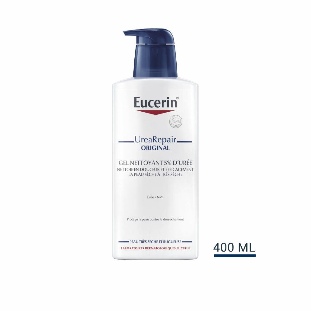 Eucerin® UreaRepair Original Gel Nettoyant 5% d'Urée Peau Sèche