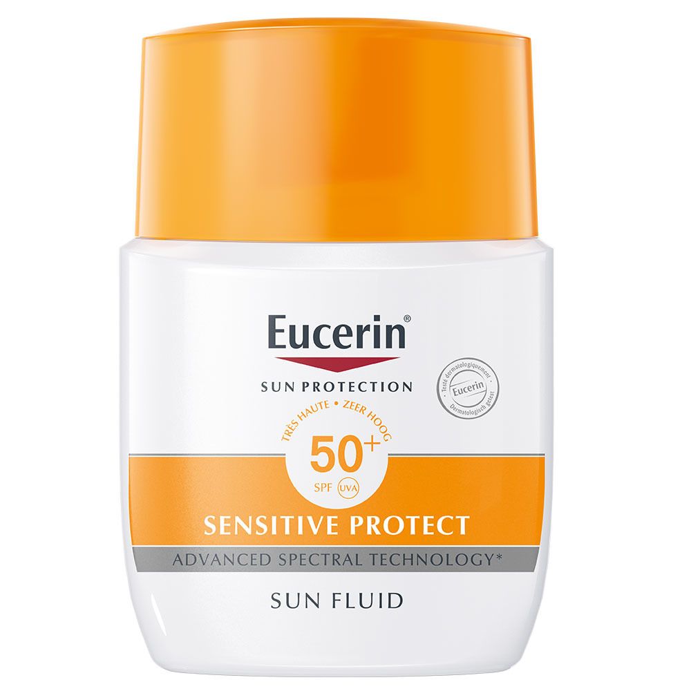 Eucerin® SUN Protection Sensitive Protect Fluid Matifiant Spf50+
