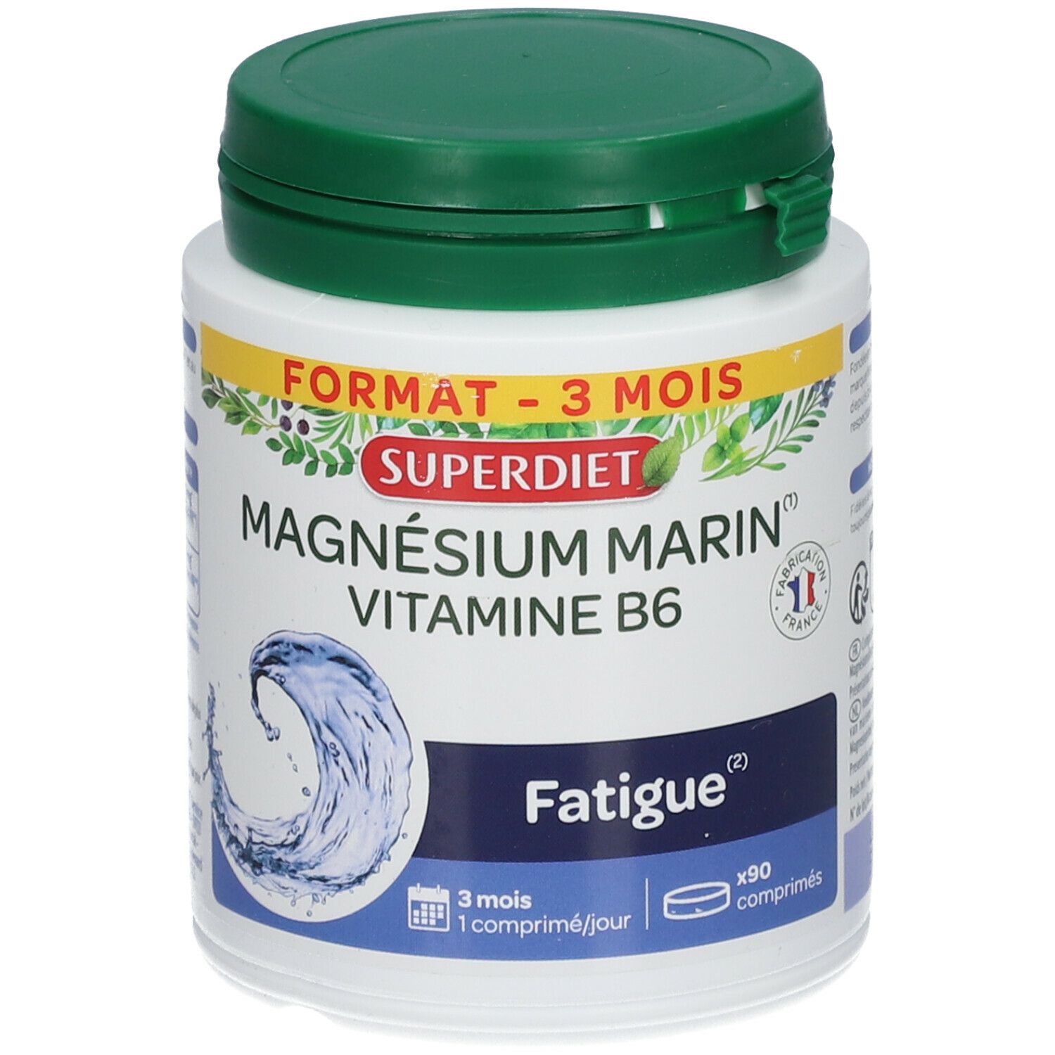 Super Diet Magnésium marin + vitamine B6