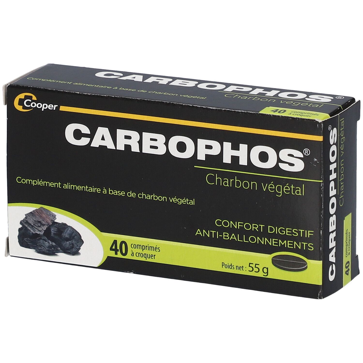 Carbophos® Charbon Végétal