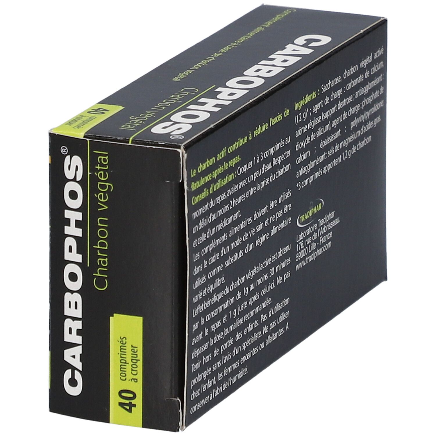 Carbophos® Charbon Végétal - shop-pharmacie.fr