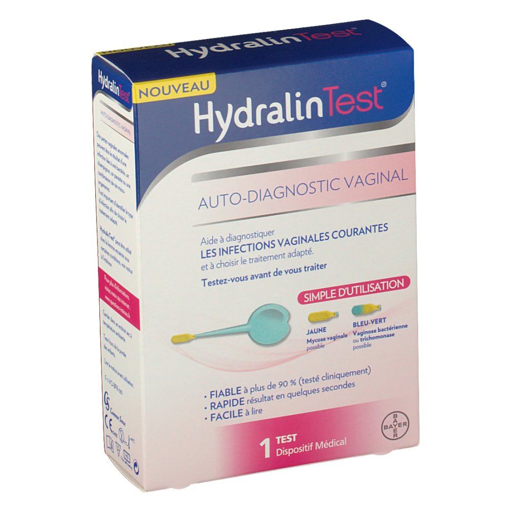 HydralinTest® Test d'auto-diagnostic vaginal