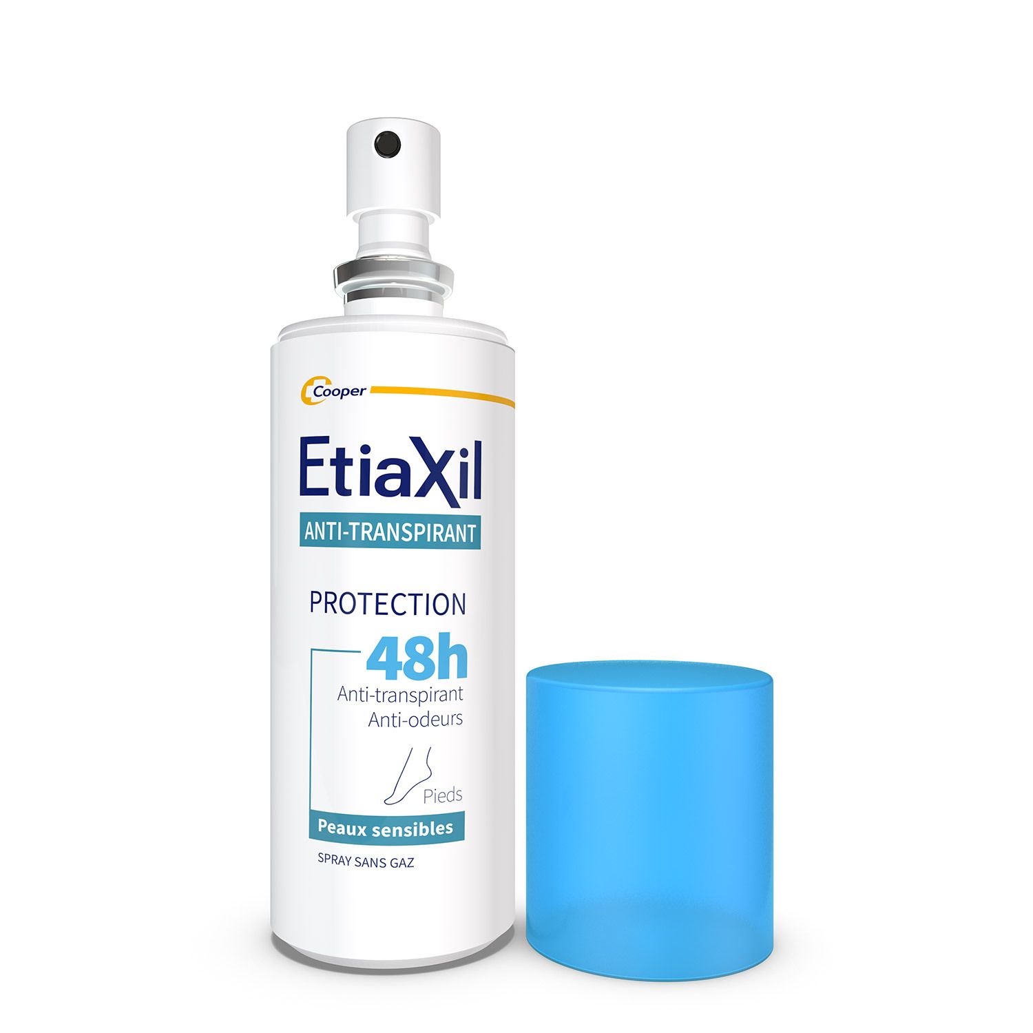 Etiaxil Déodorant Antitranspirant 48H Pieds shoppharmacie.fr
