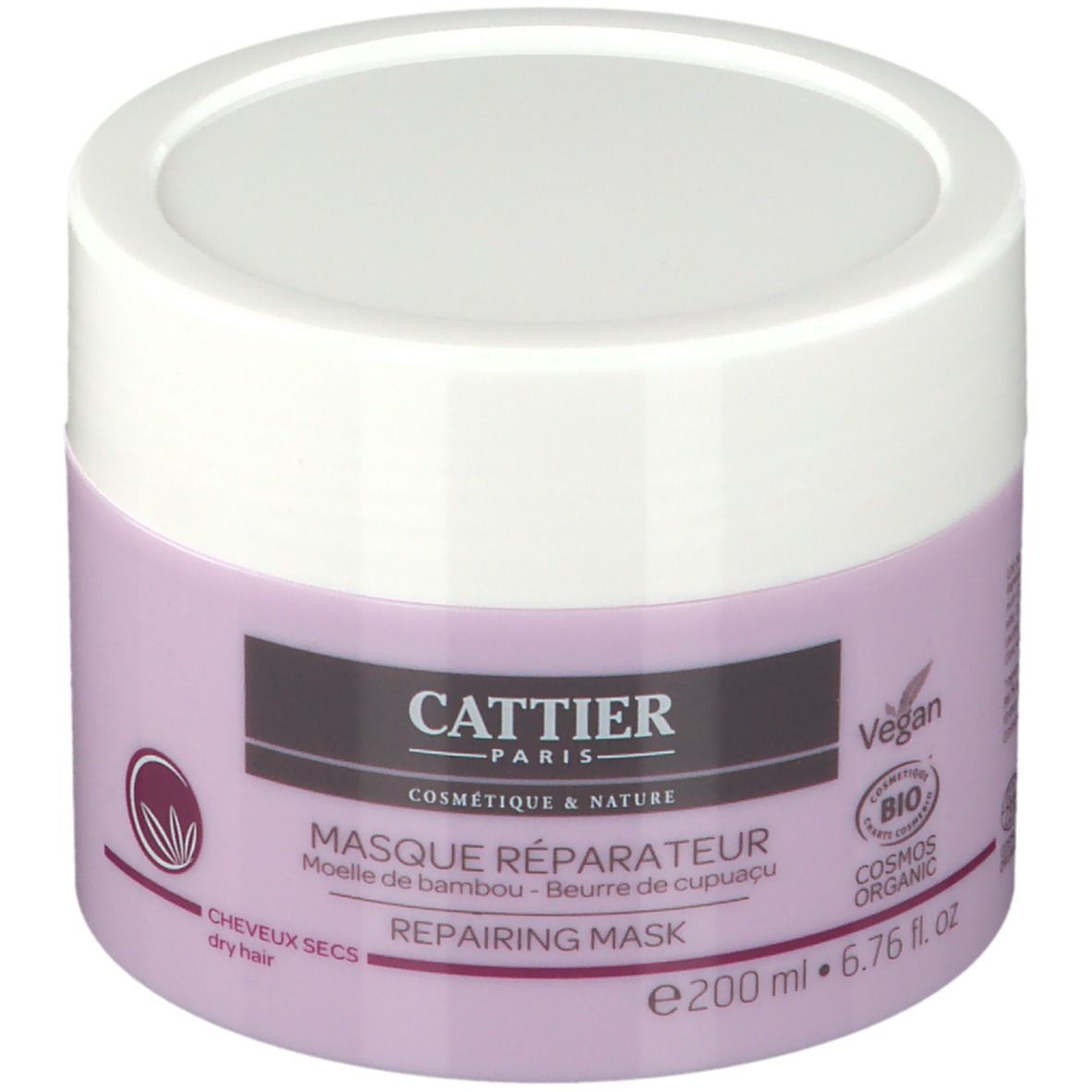 Cattier Masque réparateur cheuveux secs