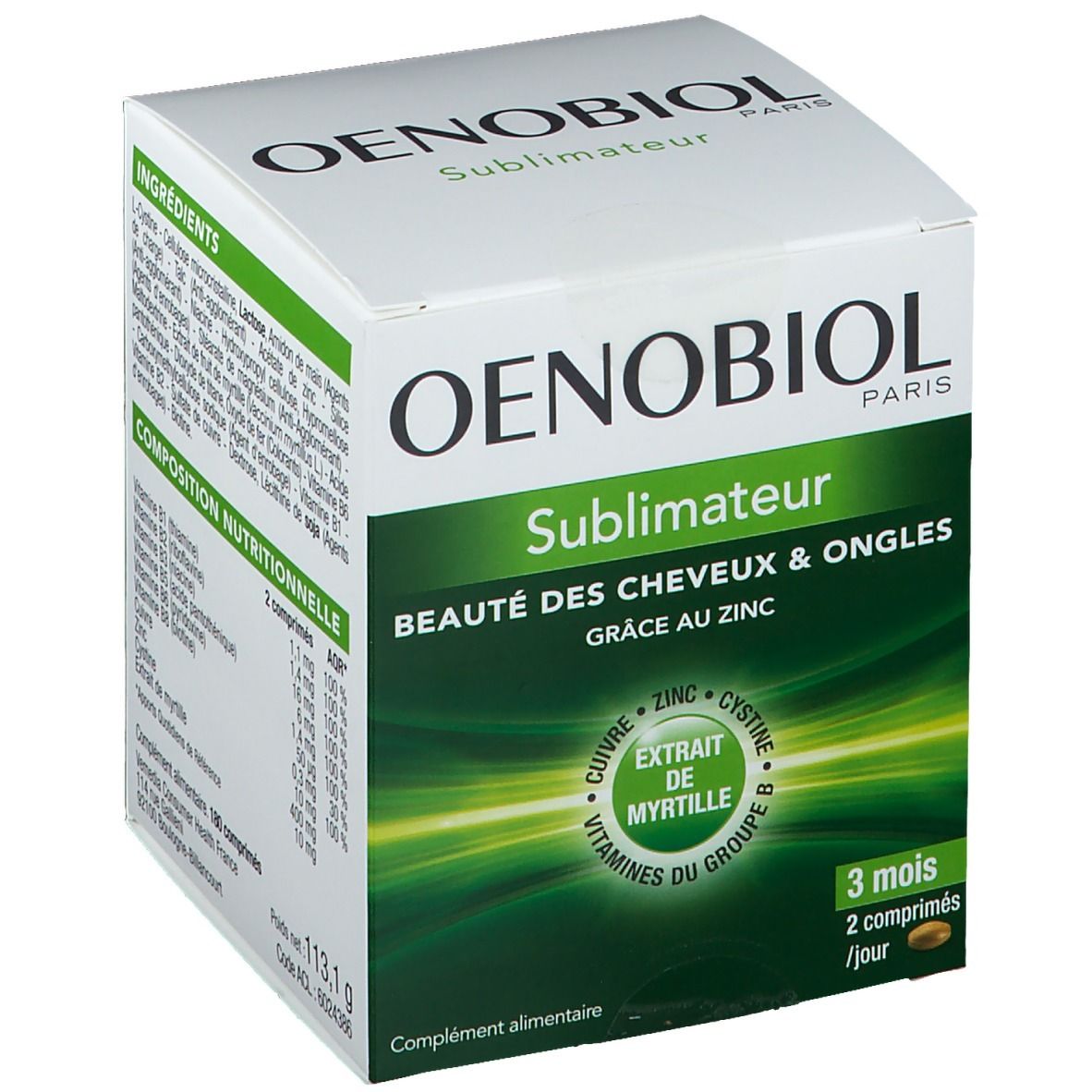 Oenobiol fortifiant beauté cheveux & ongles - shop-pharmacie.fr