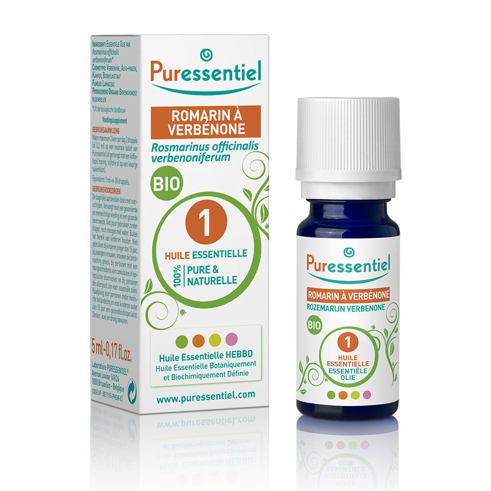 Puressentiel Huile Essentielle Romarin à Verbénone BIO