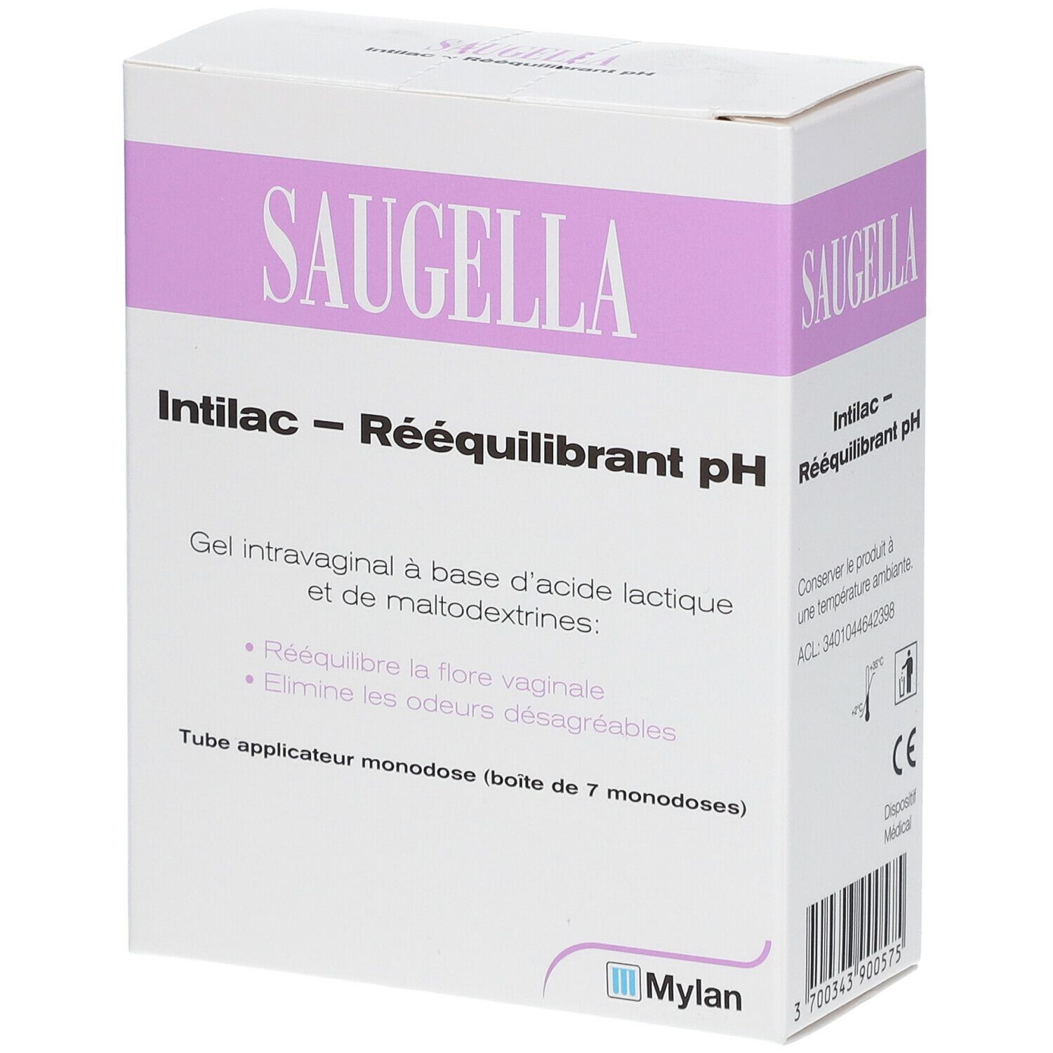 Saugella Intilac Rééquilibrant pH