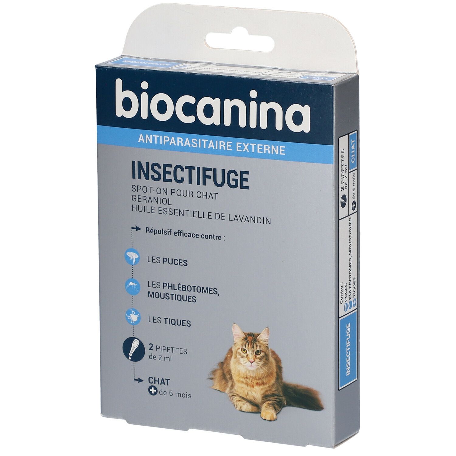 biocanina Insectifuge naturel spot-on chat