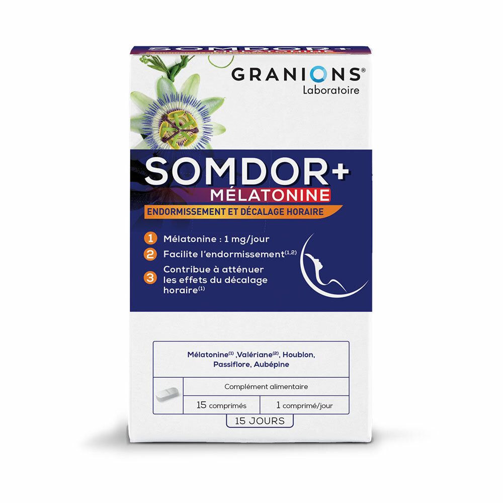 Granions® Somdor+ Mélatonine