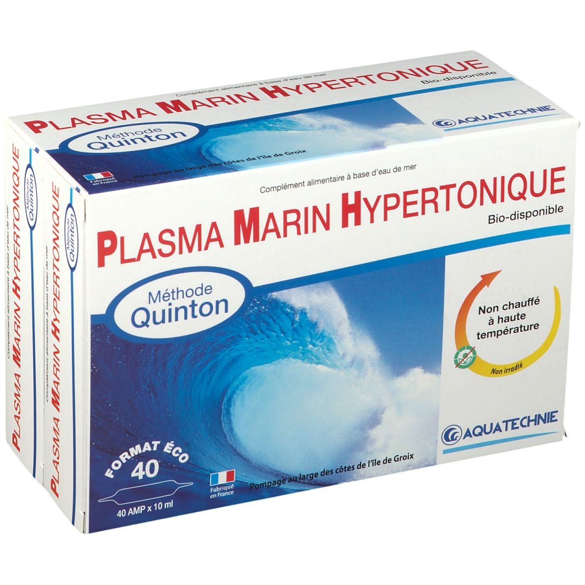 Aquatechnie Plasma Marin Hypertonique ampoules