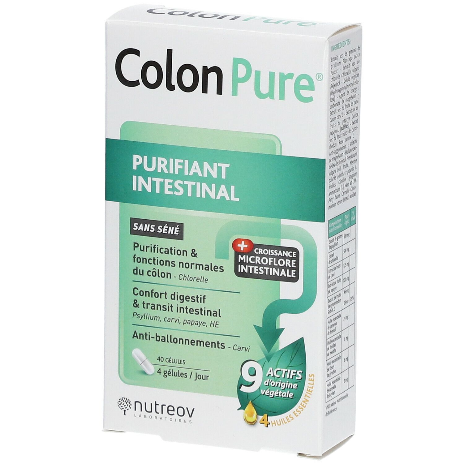 Nutreov Colon Pure® Purifiant intestinal