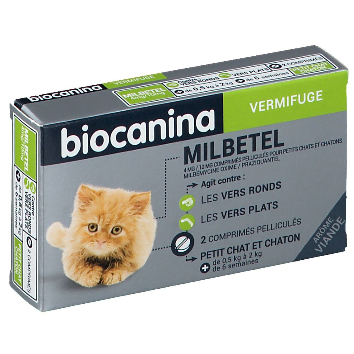 biocanina Milbetel petits chats et chatons