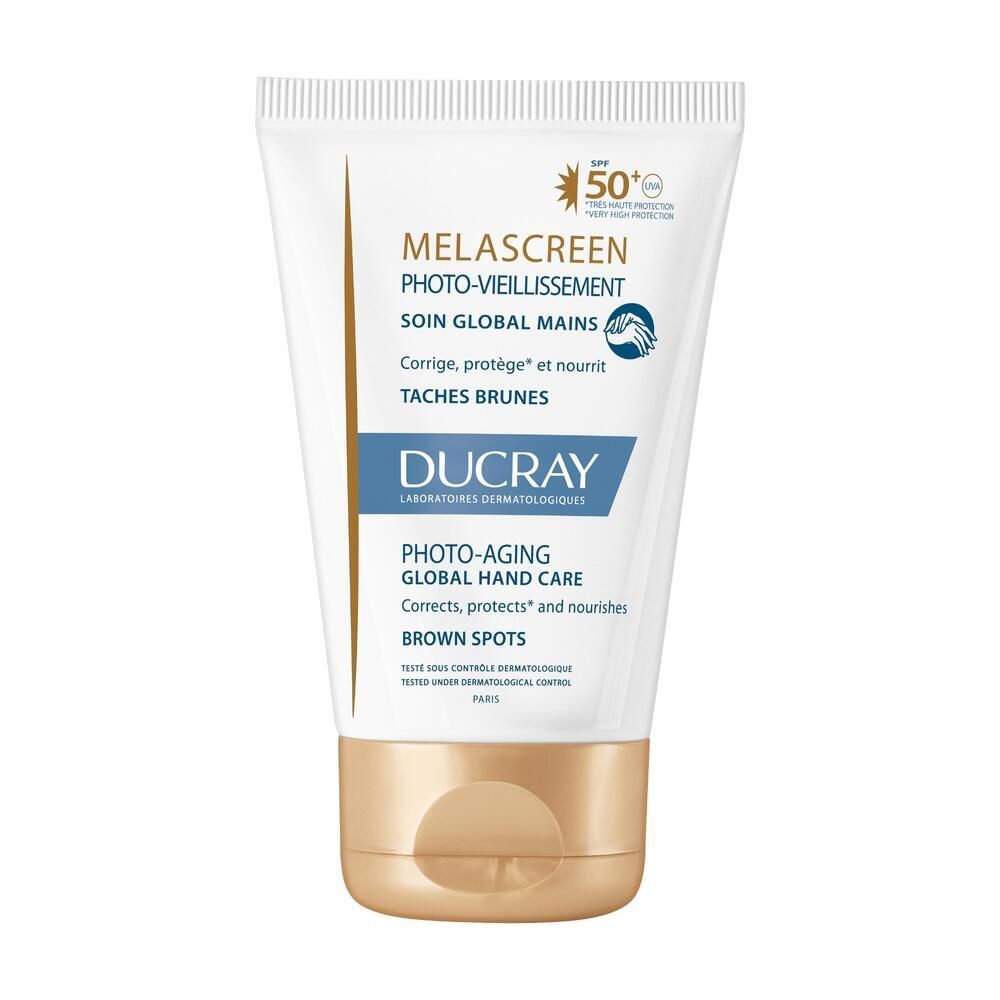 Ducray Melascreen Spf50+ Soin global mains