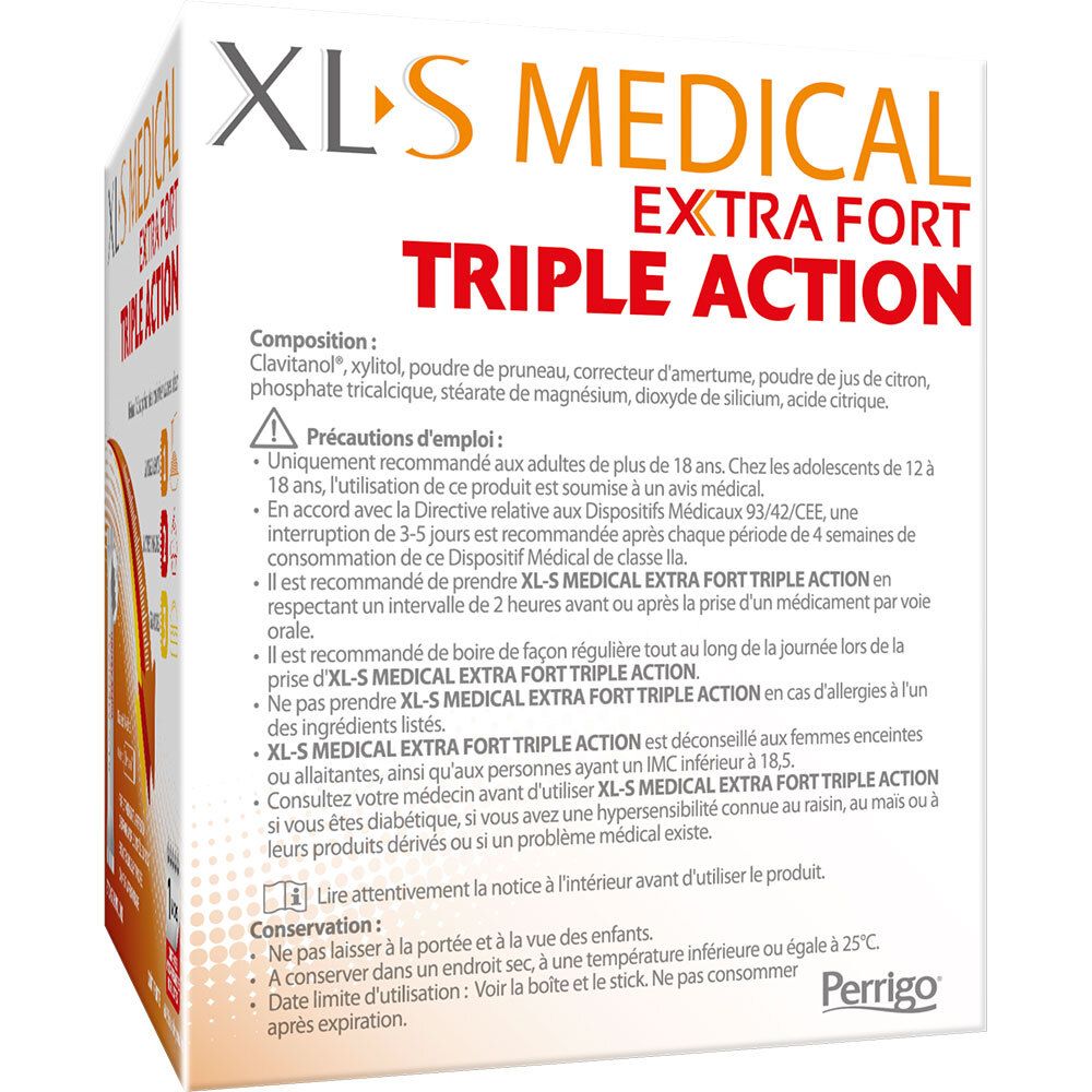 XLS MEDICAL Extra Fort sticks shoppharmacie.fr