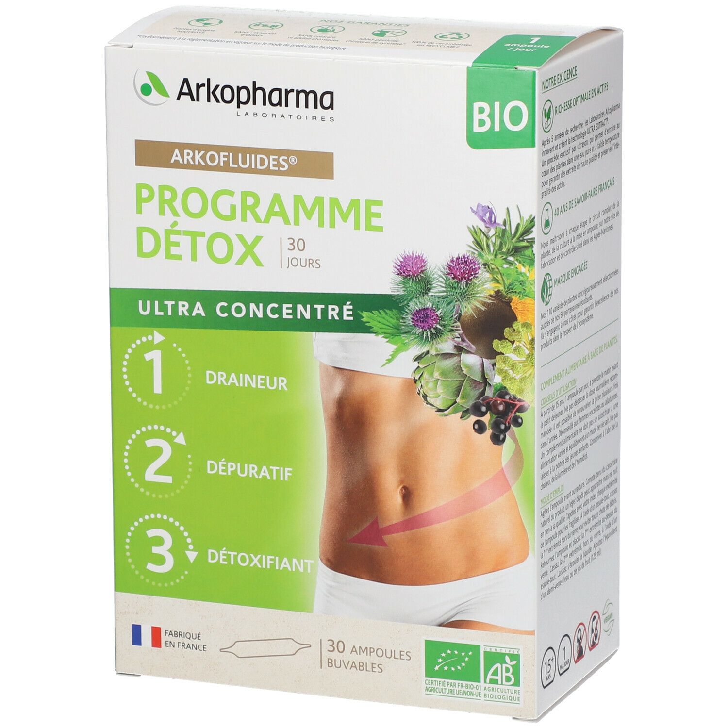 Arkopharma Arkofluides® Programme Détox BIO