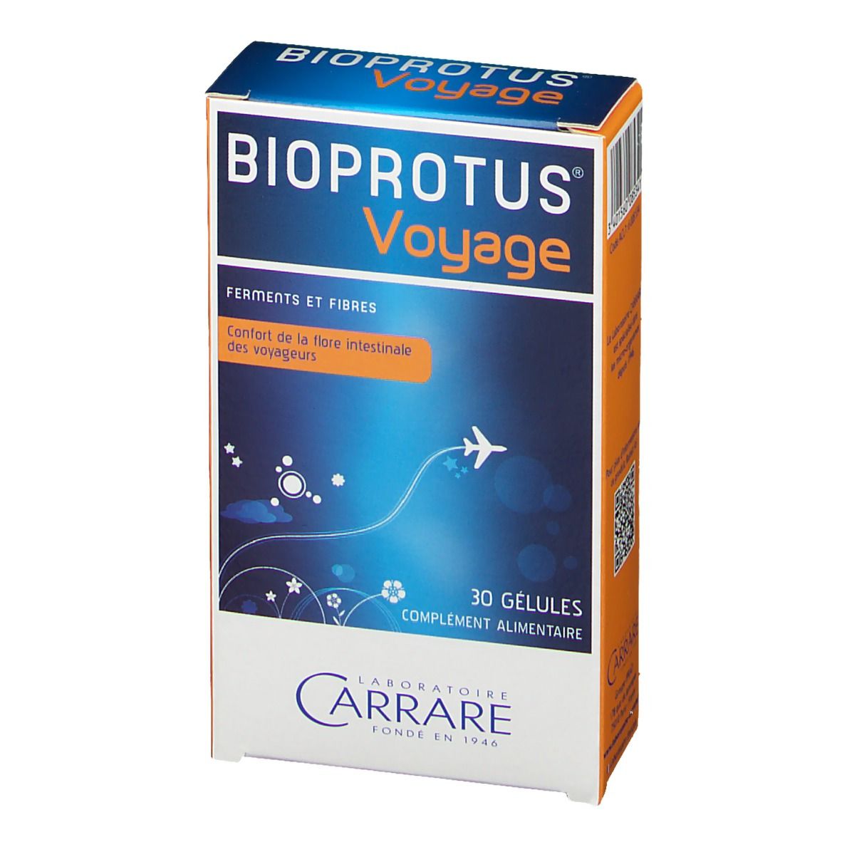 BIOPROTUS® Voyage, Gélule, Flore intestinale à base de probiotiques