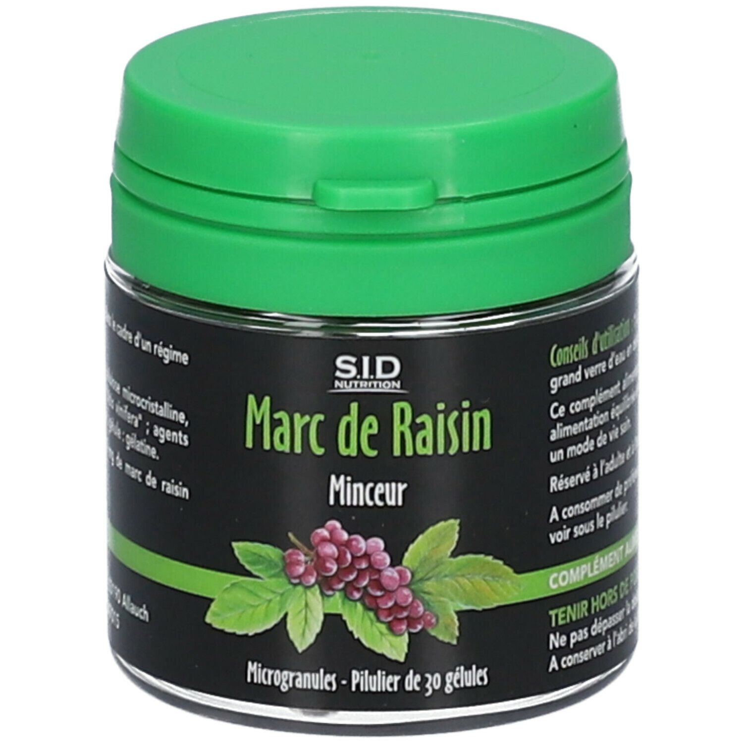 SID Nutrition Marc de raisin