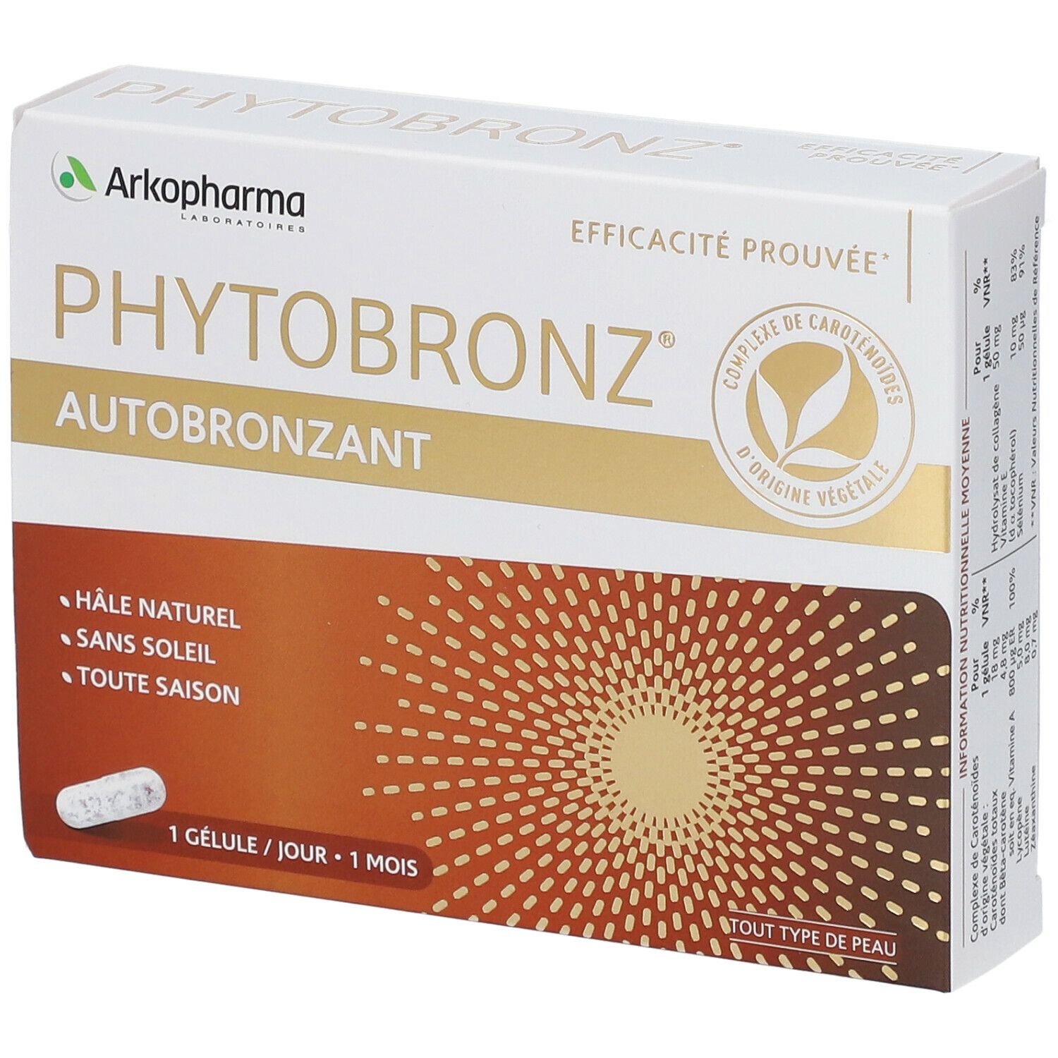Arkopharma Phytobronz® Autobronzant