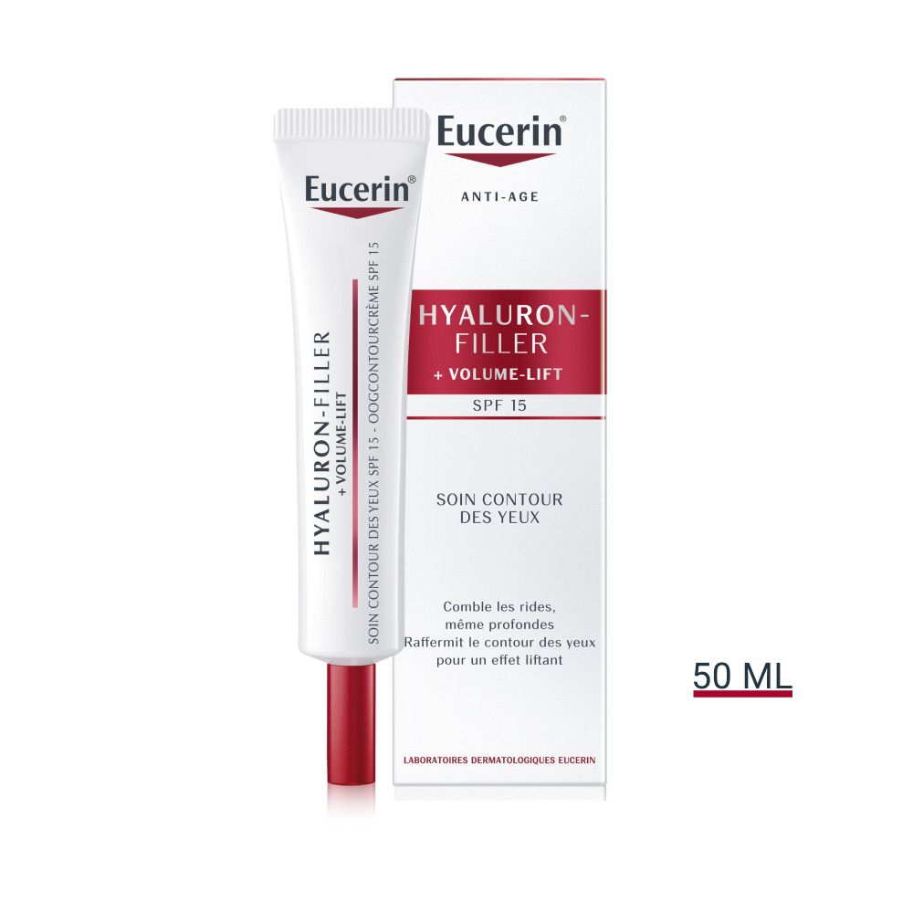 Eucerin® Hyaluron-Filler + Volume-Lift Soin Contour des Yeux SPF 15
