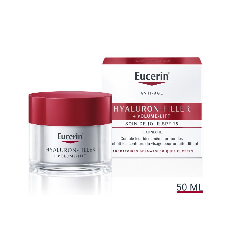 Eucerin® Hyaluron-Filler + Volume-Lift Soin de jour peaux sèches