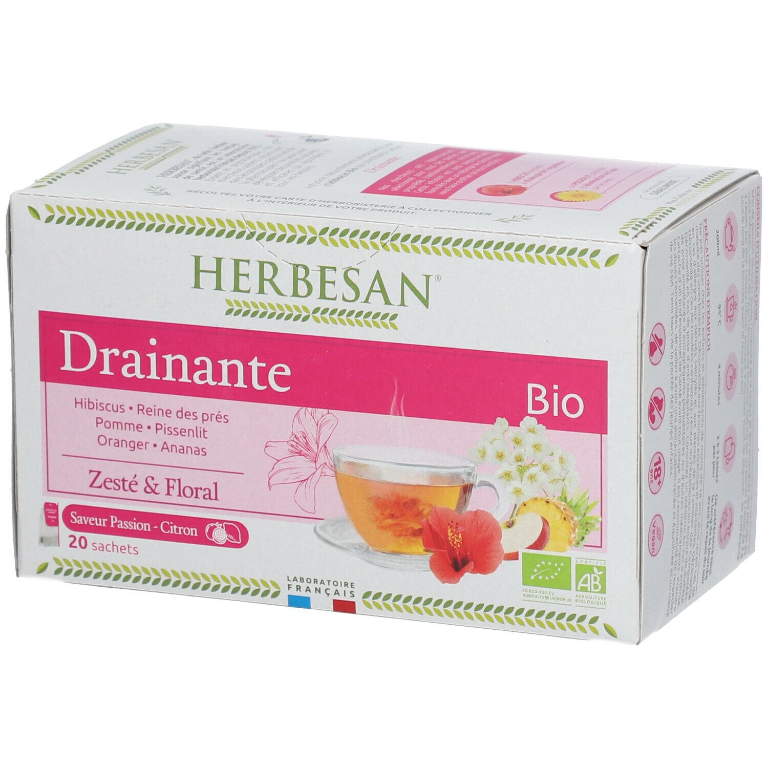 Herbesan® Infusion Bio Drainante N° 5