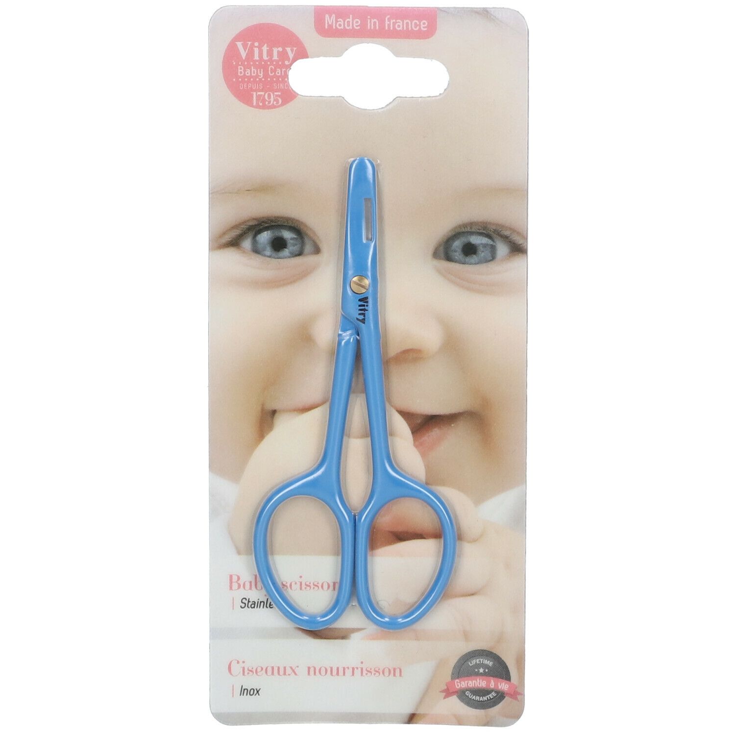 Vitry Ciseaux à ongles de sécurité pour nourrisson