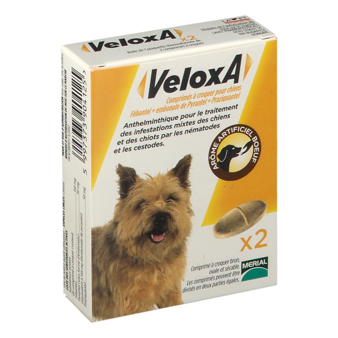 VeloxA Comprimés à croquer pour chiens