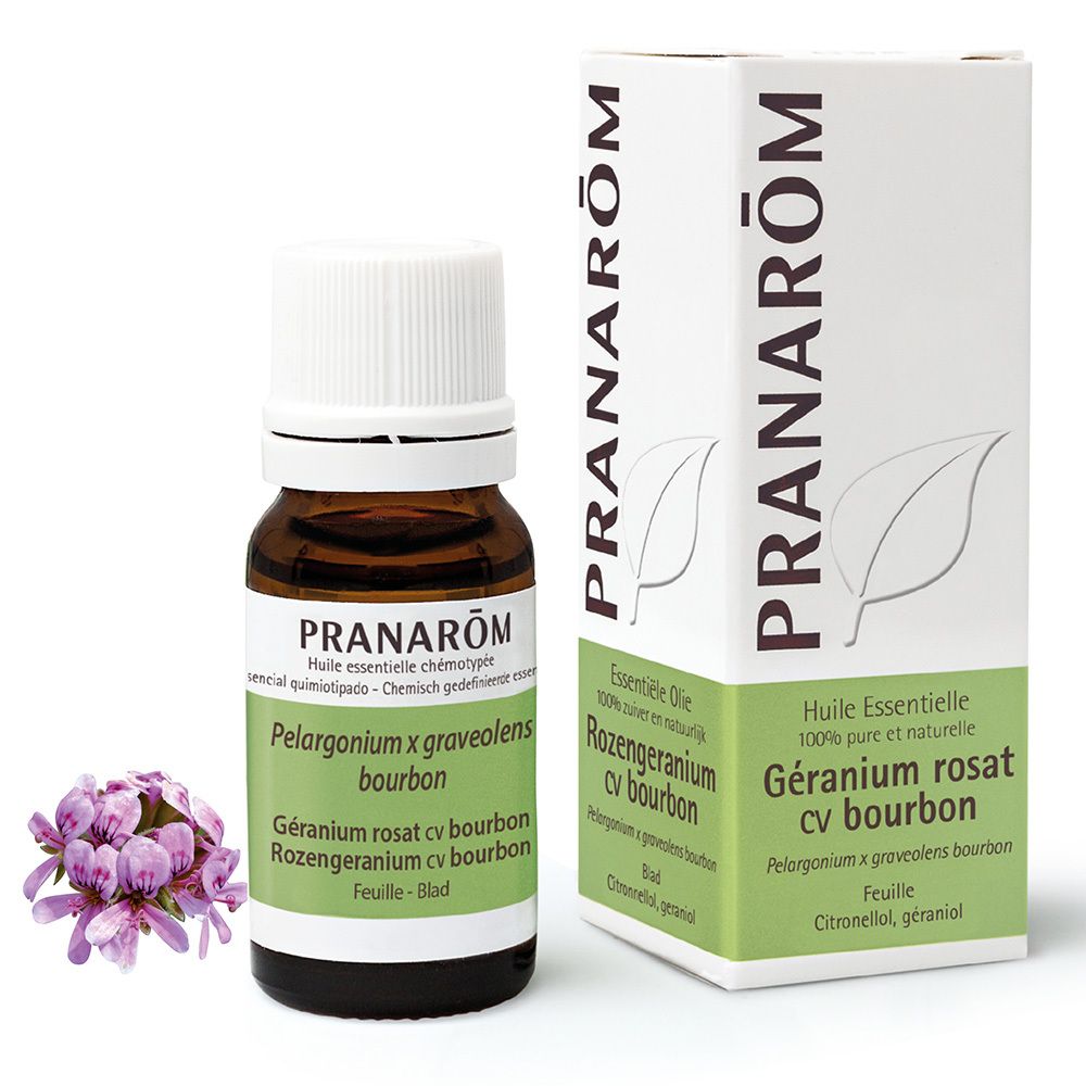 Pranarôm Géranium rosat cv bourbon Huile essentielle