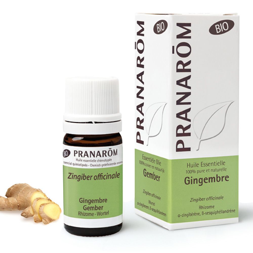 Pranarôm Huile Essentielle Gingembre Bio