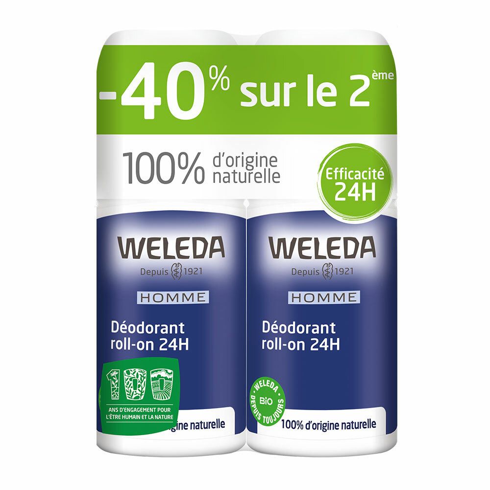 Weleda Homme Déodorant roll-on 24h