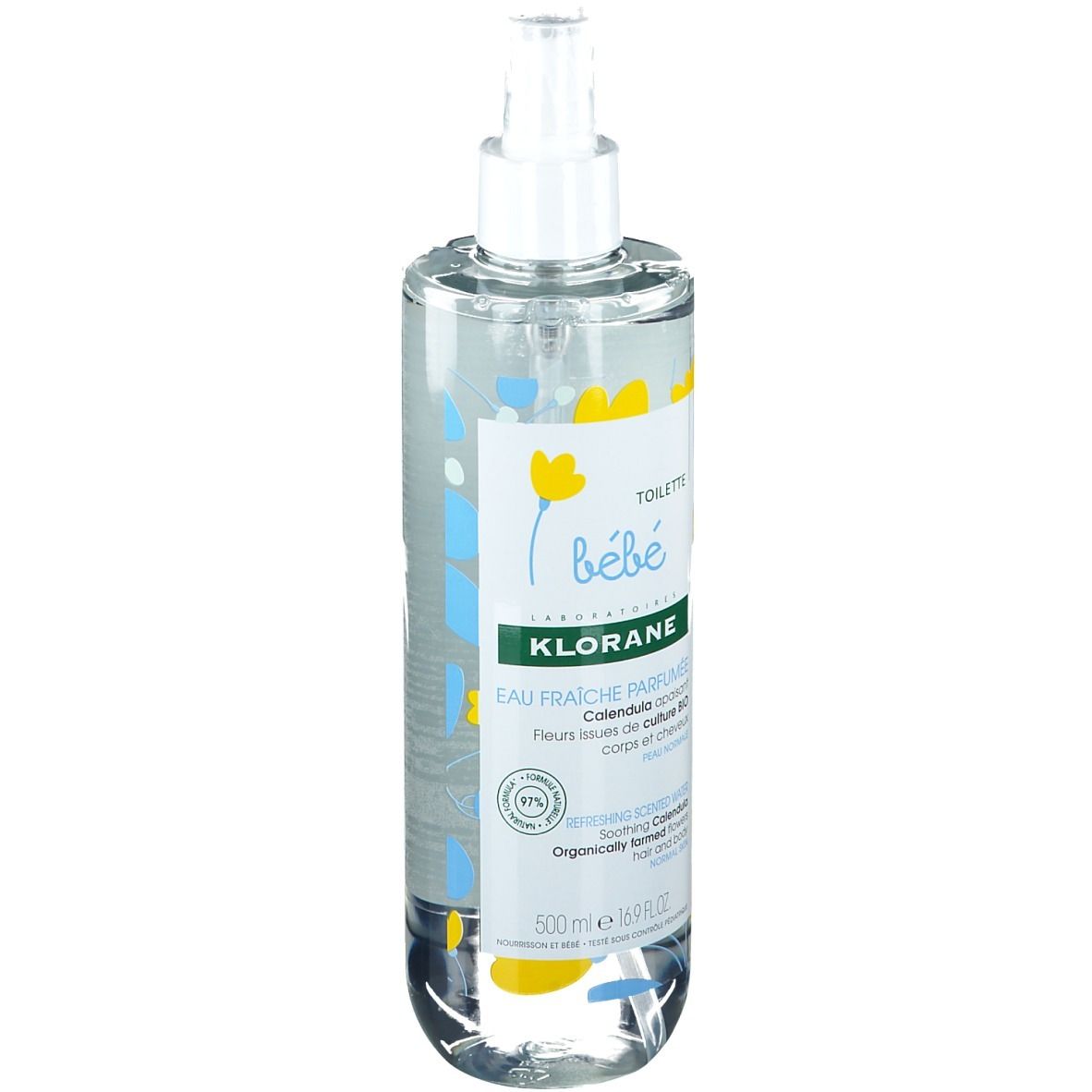 KLORANE Bébé Toilette Eau Fraîche Parfumée au Calendula Bio shop